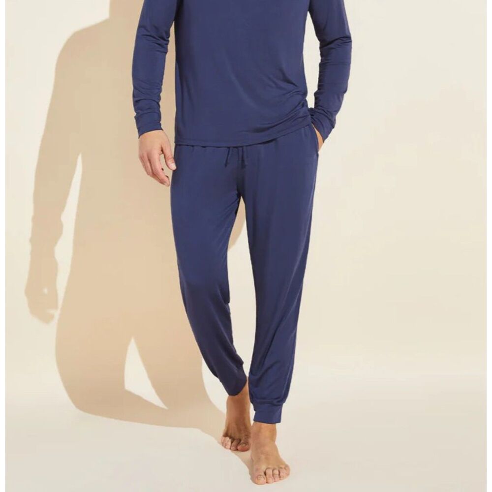 Eberjey Henry Long PJ Softest Joggers Men's Size SMALL